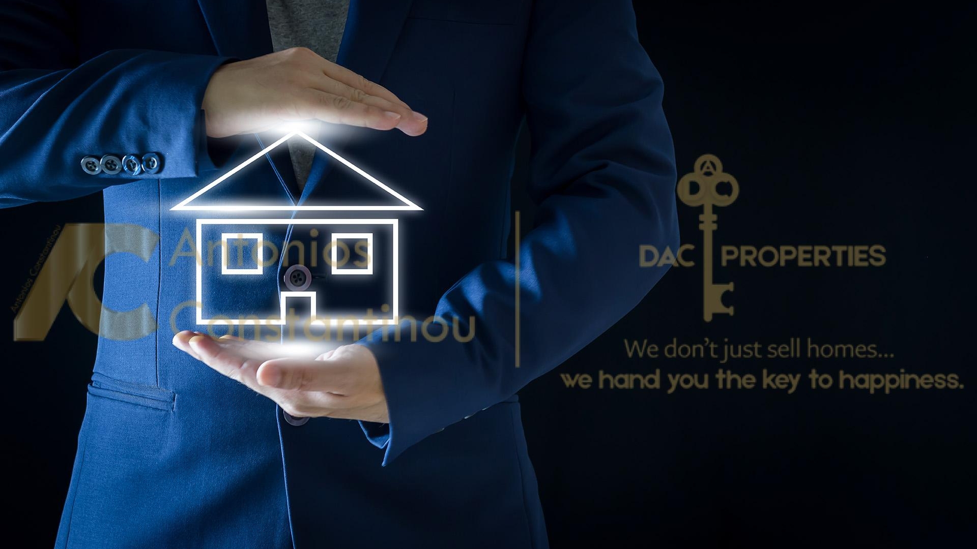 businessman-holding-white-glowing-house-icon-black-background-real-estate-finance-concepts